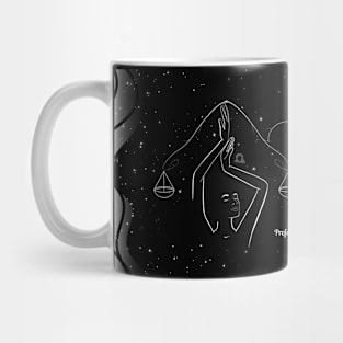 Libra zodiac sign Mug